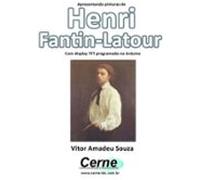 Apresentando Pinturas De Henri Fantin-latour Com Display Tft Progra
