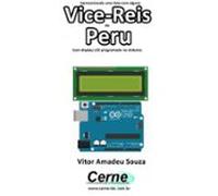 Apresentando Uma Lista Com Alguns Vice-reis Do Peru Com Display Lcd P