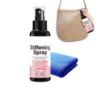 Apresto en Spray para Telas - 50ml Acción Rápida No Graso Larga Duración | Spray de Hilvanado Líquido de Modelado Para Manualidades, Ganchillo, Acolchado, Bordado, Costura Y Moldeado Sombreros De Fiel