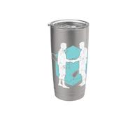 Apretón de manos después del juego de calabaza Vaso térmico de acero inoxidable de doble pared