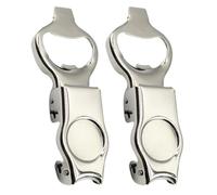 Apribottiglie - Set de 2 Pezzi Strumento Multifunzionale Acciaio 10,5 x 4 cm, Apri Lattine Portatile Per Bibite, Ideal Per Barman, Viaggiatori, Anziani, Cucina Domestica, Bar, Campeggio E Barbacoa