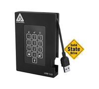 Apricorn Aegis Fortress FIPS 140-2 Nivel 2 Validado 256-Bit SSD Externo USB 3 cifrado de 512 GB (A25-3PL256-S512F)