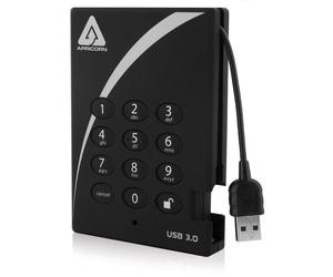 Apricorn Aegis Padlock 3.0 2TB Disco Duro Externo Cifrado AES 256-bit, USB 3.0 5 Gbps