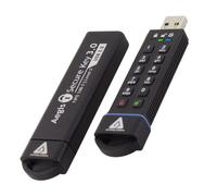 Apricorn Aegis Secure Key 3.0 - Disco duro USB cifrado de 480 GB, USB 3.2 Gen1, FIPS 140-2 Nivel 3, a prueba de agua IP68, teclado incorporado