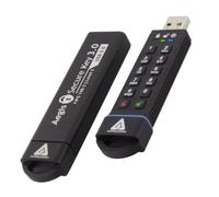 Apricorn Aegis Secure Key 3.0 unidad flash USB 120 GB USB tipo A 3.0 (3.1 Gen 1) Negro - Memoria USB (120 GB, USB tipo A, 3.0 (3.1 Gen 1), 195 MB/s, Tapa, Negro)