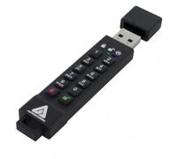 Apricorn Aegis Secure Key 3z 64GB USB 3.1 Flash Drive con Cifrado Hardware AES 256-bit, PIN, FIPS 140-2 L3 y Resistente IP57