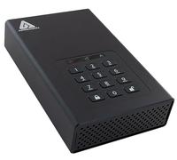 Apricorn Disco duro USB 3.0 cifrado de 22 TB Aegis Padlock DT de 256 bits (ADT-3PL256-22TB)
