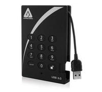 Apricorn Padlock Fortress 1000GB HDD, Acceso PIN, USB 3.0