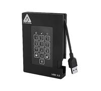Apricorn SSD Externo Aegis Fortress FIPS 140-2 Nivel 2 validado de 256 bits cifrado USB 3 (A25-3PL256-S1000F) de 1 TB
