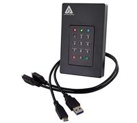 Apricorn Unidad portátil Aegis Fortress L3 de 2 TB con certificación FIPS, SSD USB 3.0 cifrada por Hardware