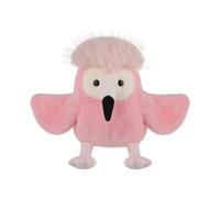Apricot Lamb Animales de peluche de flamencos vivos para niños, suave y bonito peluche para bebés, niñas y niños, diseño de flamenco rosa esponjoso, 16 cm