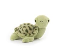 Apricot Lamb Curiosos juguetes de peluche de tortuga para niños, suave y lindo peluche para bebés niñas y niños, verde, 18 cm