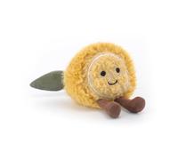 Apricot Lamb inocentes juguetes de peluche de frutas de limón para niños, suave y lindo juguete de peluche para bebés niñas y niños, mullido, inocente limón, amarillo 8 cm