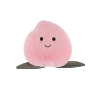 Apricot Lamb Melocotón Frutas Juguetes de Peluche para Niños, Suave y Lindo Peluche para Bebés Niñas y Niños, Melocotón Fruta Rosa 12 cm