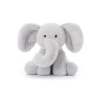 Apricot Lamb Peluche de elefante sereno para niños, suave y lindo peluche para bebés, niñas y niños, gris, 17 cm