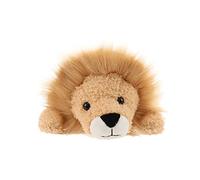 Apricot Lamb - Peluche de león de 25 cm - Juguete de peluche para niños y bebés - Peluche de peluche para jugar, regalo y acurrucarse - Peluche acogedor - León perezoso