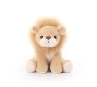 Apricot Lamb Peluche de león valiente para niños, suave y bonito peluche para bebés, niñas y niños, marrón, 15 cm