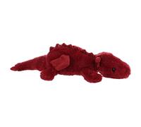 Apricot Lamb Plum - Peluche de dragón mentiroso para niños, suave y bonito peluche para bebés, niñas y niños, dragón mentiroso, rojo, 28 cm