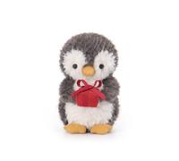 Apricot Lamb Sorpresa pingüino animales marinos de peluche para niños, suave y lindo peluche para bebés, niñas y niños, mullida sorpresa pingüino, gris, 15 cm