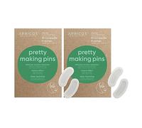 APRICOT® Microneedling Patches con ácido hialurónico - DuoPack 2x2 Microneedle Patch contra arrugas, tratamiento profundo antiedad con efecto instantáneo, ojos, frente y boca, fabricado en Alemania