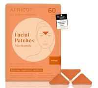 Apricot - Parches faciales para reducir las arrugas de la ira, con niacinamida, antiarrugas, 60 unidades