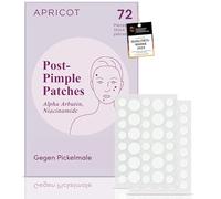 Apricot Post - Parches para espinillas I 72 Pimple de silicona médica I Eliminar y aclarar las espinillas I Dark Spot Remover antibacteriano I Innovadores parches para el acné en 2 tamaños