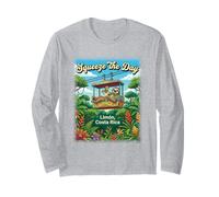 Aprieta el día - Limón Costa Rica Adventure Manga Larga