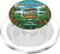 Aprieta el día - Limón Costa Rica Adventure PopSockets PopGrip para MagSafe
