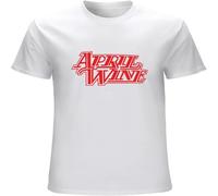 April Wine Men's T Shirt Unisex tee Graphic Short Sleeve Tops White XXL
