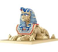 APRILA Technik Arquitectura Esfinge Maqueta de Construcción, 2732 Piezas Conjunto Modulares Juego de Construcción Modelo Arquitectura Montaje con Bloques, Compatible con Principales Marcas Technic