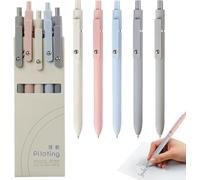 APRILADY ZS12 Star Traveler Pens - 5Pack/1Set ZS12 Startraveler Pens, Zs12 Startraveler Gel Ink Pen, Supplies Black Ink Pens, Fine Point, Dry Quickly, Super Soft Grip (Set A)