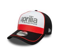 Aprilia Carreras New Era Oficial Wordmark Logo Gorra Béisbol Negro Rojo