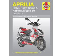 Aprilia SR50, Rally, Sonic & Habana/Mojito Scooters (93 - 09) (Haynes Powersport)
