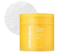 APRILSKIN Almohadillas de tóner hialurónico Calendula PHA | Veganas, libres de crueldad animal | Exfoliantes, refinan los poros e hidratan para pieles secas, sensibles y propensas al acné | 60