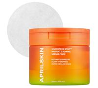 APRILSKIN Carrotene IPMP™ - Almohadillas de tóner de suero calmante instantáneo | Almohadillas de suero refrescante de 5 minutos | Veganas, libres de crueldad animal | No comedogénicas | Máscara de