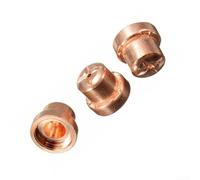 Aprilsunnyzone 100 unids para PT-31 Plasma corte consumibles Kit con electrodos boquillas escudos anillos remolino para CUT-40 CUT-50 herramientas de corte de metal