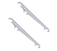 Aprilsunnyzone 2 llaves de ajuste de ventana para rodamientos de esquina con construcción de acero cromado para soportar el manejo frecuente y la exposición ambiental