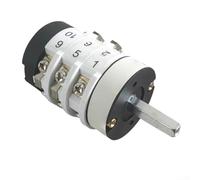 Aprilsunnyzone 220V/380V 20A Cambiador de neumáticos Motor de la máquina Interruptor de marcha atrás hacia adelante Mesa de giro (blanco)
