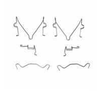 Aprilsunnyzone Abrazaderas de clip de freno trasero para Mitsubishi Pajero para Montero MR389630 6 piezas