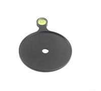 Aprilsunnyzone Accesorio de nivel de trípode para posicionamiento estable de cámara con rango de ajuste de 48 mm, 60 mm, 76 mm, material ABS para uso en exteriores y estudio (48 mm)