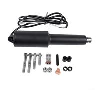 Aprilsunnyzone Actuador de pestaña de ajuste 102 XD eléctrico de 12 voltios con cable de 4 25 pulgadas y 6 pies que proporciona un fuerte empuje de hasta 500 libras para control de timón marino