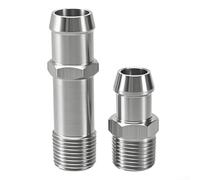 Aprilsunnyzone Adaptador de manguera de calentador para Chevrolet 1960 1985 modelos 3/4 y 5/8 de púas a 1/2 14 NPT bomba de agua y colector de admisión piezas de repuesto