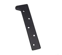 Aprilsunnyzone Bisagra encubierta giratoria giratoria del pivote del acero inoxidable para las puertas del gabinete y del armario con la operación silenciosa lisa de 360 grados (L)