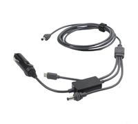 Aprilsunnyzone Cable 3 en 1 USB-C DC Boost para Starlink para Mini compatible con enchufes estándar de vehículos y puertos de alimentación auxiliares (30V2A 2M)