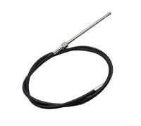 Aprilsunnyzone Cable de dirección de barco giratorio fuera de borda para kits de timón de estación diseñado para barcos inflables, barcos de pesca y lanchas rápidas, cable interior reforzado