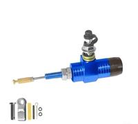 Aprilsunnyzone Cable de embrague hidráulico de motocicleta con bomba esclava de embrague y bomba inferior para mejorar el rendimiento del sistema de embrague y prolongar la vida útil (azul)