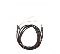 Aprilsunnyzone Cable de repuesto para auriculares para juegos HURRICANE 3 para trenzado, rojo y negro, 1,2 m