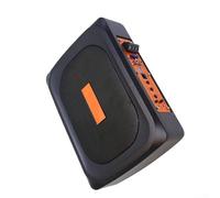 Aprilsunnyzone Caja de altavoz subwoofer activo para debajo del asiento del coche, 600 W, con entrada USB y óptica para actualización de audio de coche, color negro