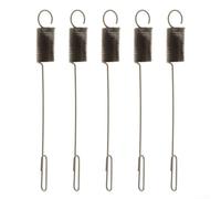 Aprilsunnyzone Conjunto de resorte de gobernador de metal 5 unids para intercambio OEM 691292 utilizado en brazos de gobernador del motor y enlaces de control del acelerador