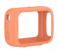 Aprilsunnyzone Cubierta protectora de silicona de acabado suave para altavoz JBL Go5 que facilita la limpieza sin esfuerzo y consistente (naranja)